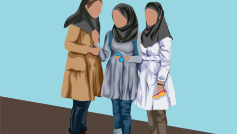 وکتور دختر ایرانی