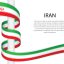 دانلود  وکتور پرچم ایران