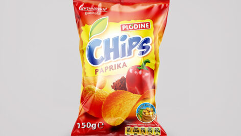 موکاپ چیپس و پفک و نمک