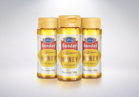 موکاپ ظرف پت عسل