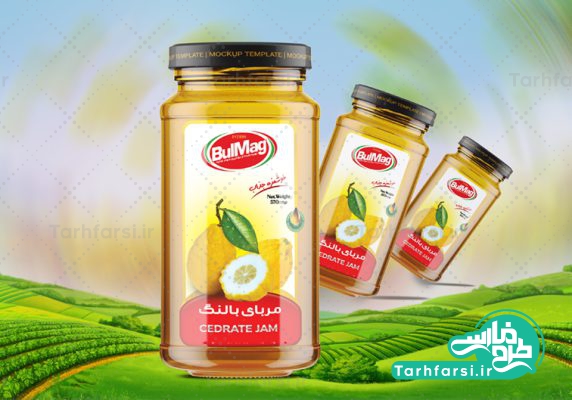 مربای بالنگ لیبل لایه باز