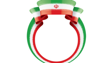 پرچم ایران لایه باز با فرمت وکتور
