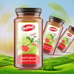 لیبل مربای انجیر شیشه