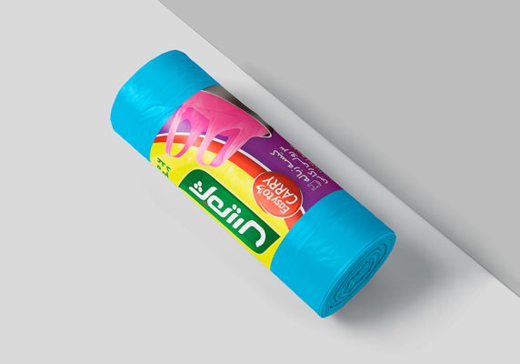 موکاپ کیسه زباله