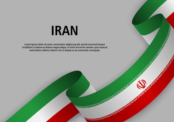 دانلود  وکتور پرچم ایران