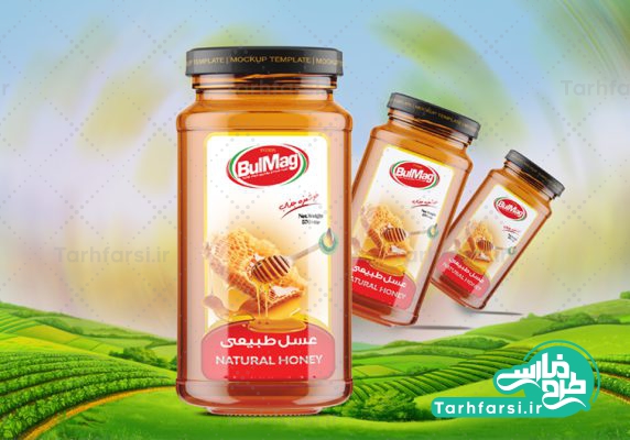 عسل طبیعی لیبل لایه باز
