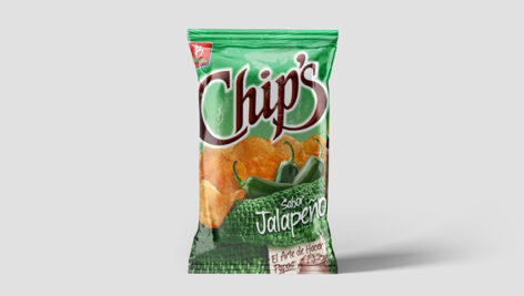 موکاپ پاکت چیپس و پفک