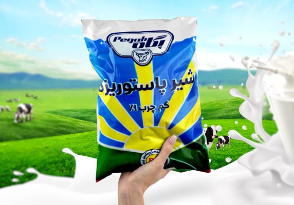 موکاپ شیر و دوغ پاکتی