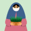 وکتور تبریک سال نو و سبزه