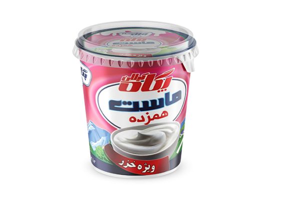 موکاپ ماست لیوانی پگاه