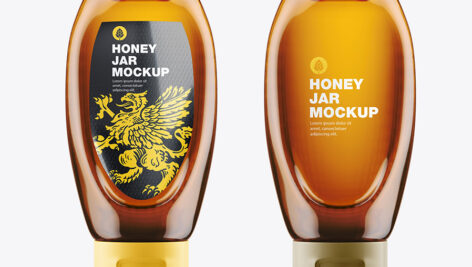 موکاپ بسته بندی عسل پت