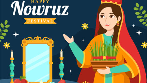وکتور تصویر سازی عید نوروز