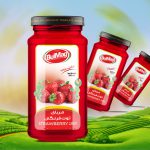 لیبل مربای توت فرنگی