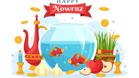 وکتور لایه باز سفره هفت سین