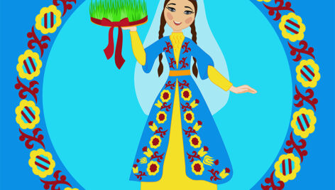 تصویر سازی سبزه و عید نوروز