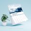 موکاپ تقویم دیواری