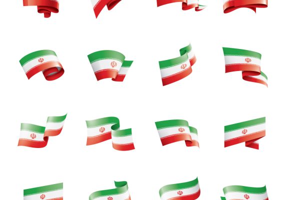 دانلود وکتور پرچم ایران