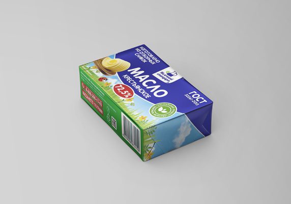 موکاپ بسته بندی کره و مارگارین