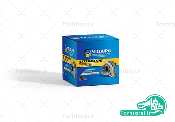 موکاپ جعبه بسته بندی مکعب