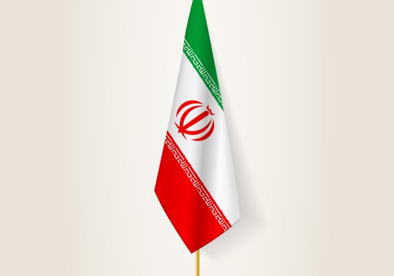 وکتور پرچم ایران لایه باز