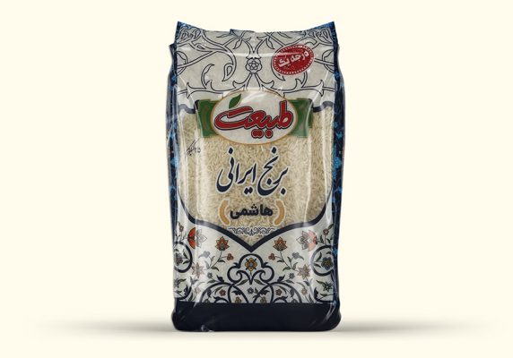 موکاپ برنج پاکتی کیلویی