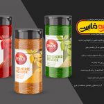 موکاپ ادویه نمک و خشکبار