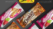 موکاپ کیک و شکلات و بیسکوئیت