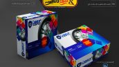 موکاپ بسته بندی جعبه مقوایی