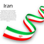 تصویر وکتور پرچم ایران لایه باز