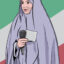 وکتور زن با حجاب ایرانی