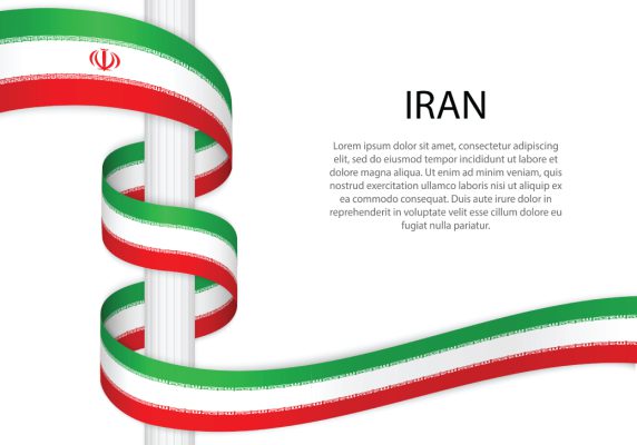 دانلود  وکتور پرچم ایران
