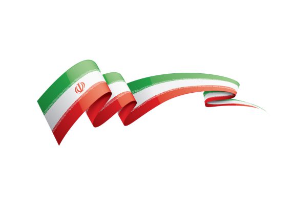 طرح پرچم ایران وکتور لایه باز